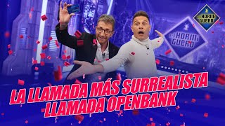 La llamada más surrealista para dar la Tarjeta Hormiguero Openbank  El Hormiguero [upl. by Noskcaj]