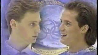 1992 Winter Olympics  Mens Figure Skating  Free Skate [upl. by Rorrys]