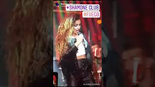 Eleni Foureira • FUEGO LIVE •  Eurovision Party Shamone 2018 [upl. by Arihsay]