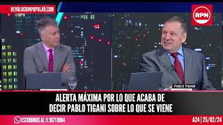 ALERTA MÁXIMA por lo que acaba de decir Pablo Tigani sobre lo que se viene  Revolución Popular [upl. by Dlorej]