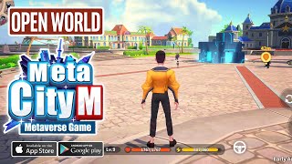 METACITY M Gameplay Android  Open World Mobile Game [upl. by Khudari]