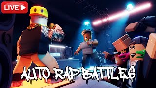 ROBLOX AUTO RAP BATTLES LIVE [upl. by Llevad]