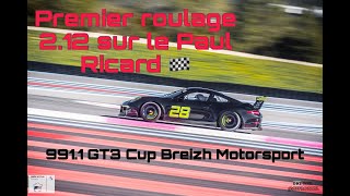 Premier test de notre 9911 GT3 Cup Breizh Motorsport [upl. by Lemcke]