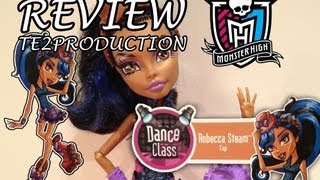 Review Monster High Dance Class Robecca Steam [upl. by Fretwell]