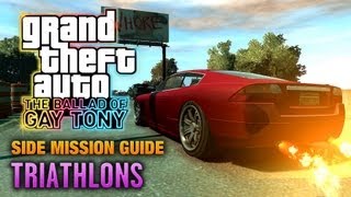 GTA The Ballad of Gay Tony  Triathlons 1080p [upl. by Ariahs637]