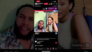 TopBanks vs Freckles on TikTok Live [upl. by Kessel856]