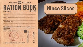 Mince Slices  Ration Book Recipe No 207  WW2 Rationing Frugalliving [upl. by Dita]