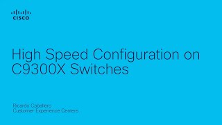 How to configure High Speed Stacking on Cisco Catalyst 9300X Series Switches [upl. by Pollack797]