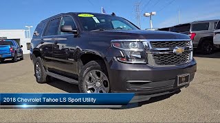 2018 Chevrolet Tahoe LS Sport Utility Tracy Modesto Manteca Stockton Antioch Brentwood [upl. by Gertrudis]