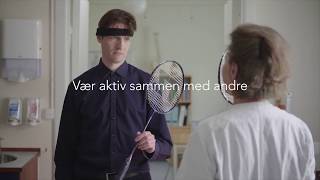 Velkommen i klubben  Badminton vær aktiv sammen med andre [upl. by Brockie]