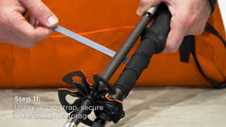 How To Set Up Expedition Touring Poles  Union Binding Company [upl. by Kane]