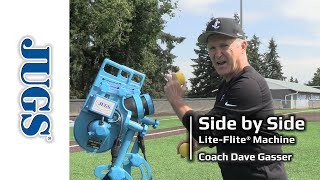 LiteFlite Side by Side drill featuring Dave Gasser  JUGS Sports [upl. by Adnoved]