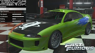 GTA 5  DLC Vehicle Customization  Maibatsu Penumbra FF Mitsubishi Eclipse and Review [upl. by Eiruam]