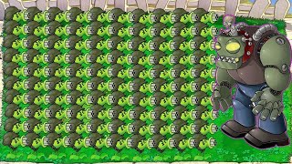 99 Gatling Pea Vs Dr Zomboss  plants vs zombies pvzgameplay pvzmod pvzhack [upl. by Ylsel709]