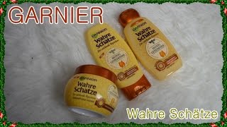 REVIEW • GARNIER • WAHRE SCHÄTZE • HONIG GEHEIMNISSE ▹ THECAMERONXOXO [upl. by Annairam]