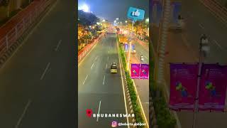 Bhubaneswar Street View  Best Planned City in India shorts bhubaneswar whatsappstatus status [upl. by Netsew]