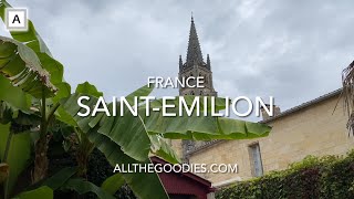 Saint Emilion in the quiet season France  Allthegoodiescom [upl. by Ymer472]