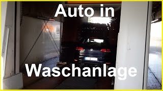 Auto in Waschanlage fahren  so wirds gemacht Autofahren lernen Waschstraße Waschanlage Auto Waschen [upl. by Beberg250]