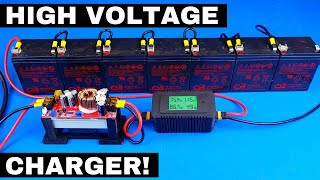 💥 SHOCKING DIY HIGH VOLTAGE BATTERY CHARGER Watch Your Batteries Come to Life [upl. by Yeo]