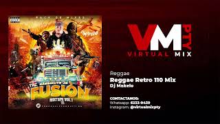 REGGAE RETRO 110 MIX  DJ MAKELO [upl. by Jehias]