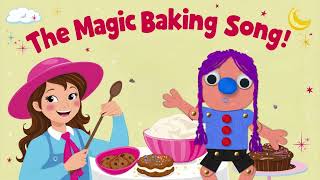 The Magic Baking Song 🍪✨  Fun Cooking Song for Kids [upl. by Yanaj]