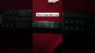 See how fast I take the remote [upl. by Yeldua]