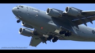 Impressive RCAF C17 Flying Display  Quinte International Airshow [upl. by Arinaj575]