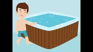 Scaling or Calcium in the hot tub what to do [upl. by Acimad]