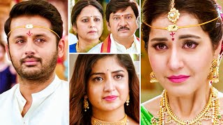 Srinivasa Kalyanam Movie Scenes  Nithiin Rashi Khanna Nandita  Aditya Dumdaar Dubbed Movies [upl. by Ydnat]