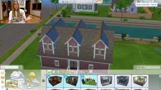 Sims 4 Dormer Tutorial  Episode 1 iamacreator [upl. by Quirita]