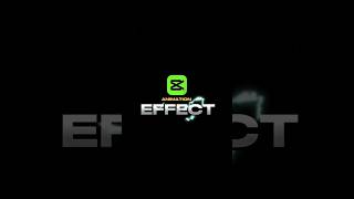 Capcut Animation Effect Video Editing  videoediting capcut [upl. by Marinna261]