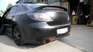 Custom Exhaust system Mazda 6 GH 25L [upl. by Siugram]