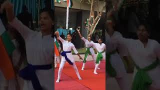 school girl dance program republic day । 26 January dance। 26 January status। 26 January shorts new [upl. by Airdnua]