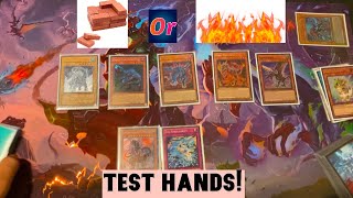 Yugioh Dino Deck Test Hands from 31 Deck Profile [upl. by Thgiwd54]