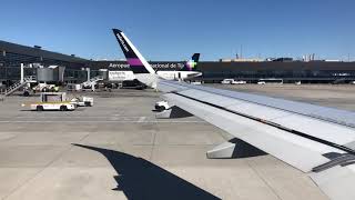 Volaris airbus A320 push back and takeoff in Tijuana international airport [upl. by Amal619]