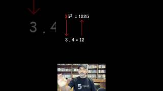 02 Zihinden İşle 5 ile Biten Sayıların Karesi shorts maths mathematics pratikmatematik [upl. by Eanel]