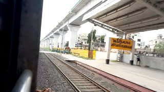 WAP 5 Honking  Acceleration 22960 jamnagar Vadodara intercity Express Skipping maninagar [upl. by Annodas]