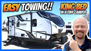 EASY Towing • Under 4500lbs amp 22ft 2023 North Trail 21RBSS Travel Trailer [upl. by Naid]