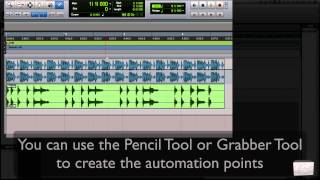 How To Create Volume Automation in Pro Tools [upl. by Steinke604]