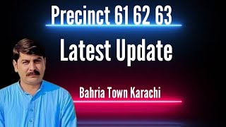 Precinct 61 62 63 latest news Bahria Town Karachi l Current Market Situation [upl. by Marko]