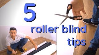 How to trim roller blind to size Install video – with Inspire DIY [upl. by Sharona]