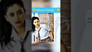 Chammak challo❤️  dimple statusvideo shortsfeed schoollovestory chammakchallo [upl. by Brier]