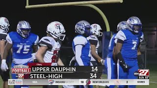 SteelHigh downs Upper Dauphin in District 3 2A semifinals [upl. by Fleur]