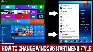 How To Change Classic Start Menu Windows 8 or 10 Like 7 Windows With Download Setup Link [upl. by Mowbray]