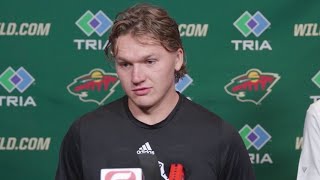 Wilds Kaprizov on what hes learned in 3 years in NHL [upl. by Zarah]