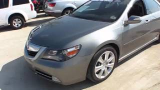 2010 Acura RL Start Up Exterior Interior Review [upl. by Atirma]