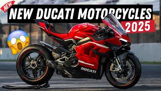 7 New Ducati Motorcycles For 2025 [upl. by Hirasuna]