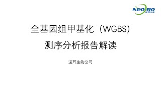 【陈巍学基因】第104期：全基因组甲基化测序（WGBS）分析报告解读 [upl. by Ginsberg]