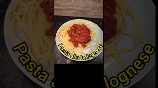 Pasta alla bolognese паста Болоньезе shorts рецепт готовлюдома [upl. by Gefell]