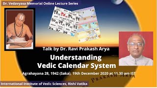 Talk on Understanding Vedic Calendar System by Shri Ravi Prakash Arya [upl. by Lull]